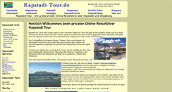 Desktop Screenshot of kapstadt-tour.com
